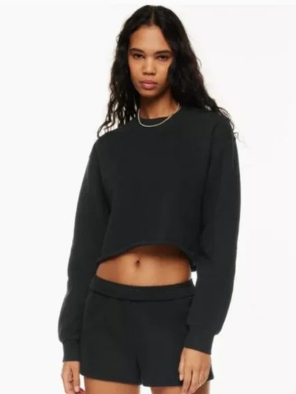 TNA Cozy Perfect Fit Fleece Crew Neck Sweatshirt